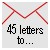 391-41: 45 letters to Magnussons before the spring...
